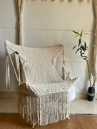 [hf0001mcb] Sadu Macrame Chair (black).webp