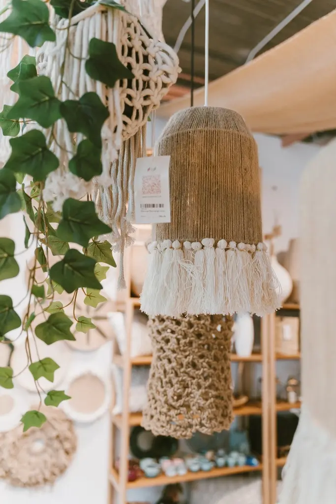 [l0007cojc20ch] Boho Striped Chandelier (20 X 20 CM-Chamfered).webp