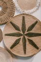 Palm leaves wall-plate