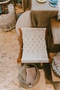 Macramé Luggage Rack