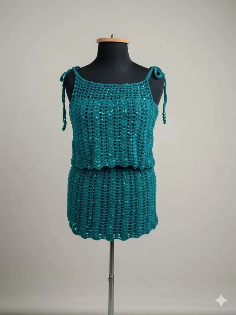 [F0003110] Sequin Knit Set.webp
