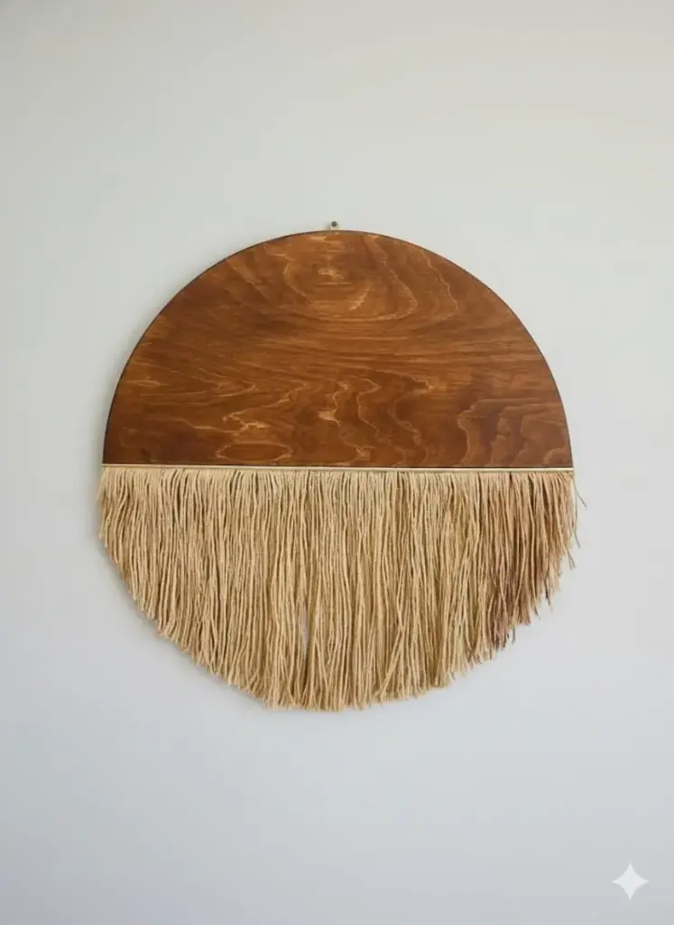 Boho Wooden Wall-Plate