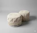 Macramé Ottoman