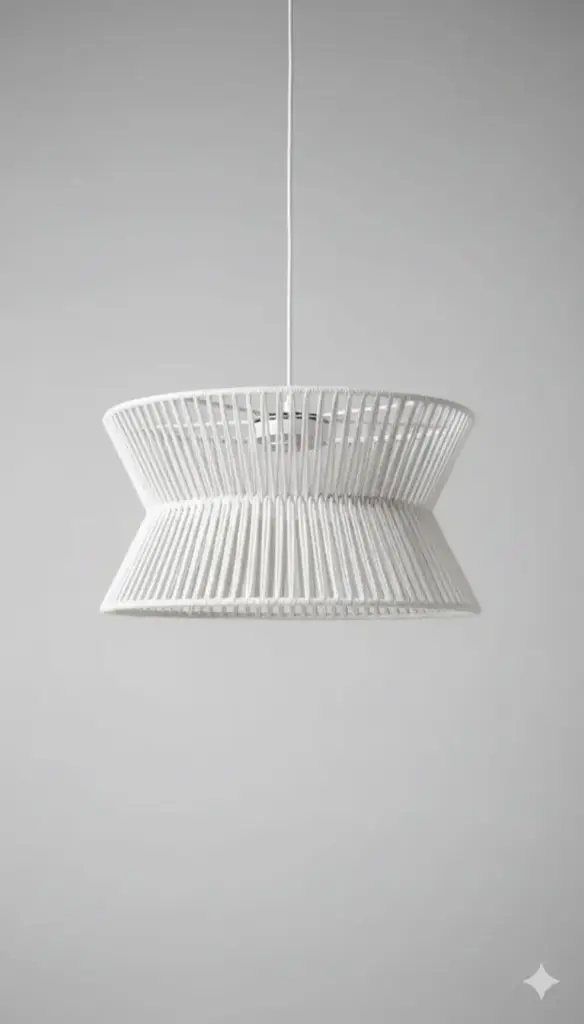 [l00020mc] Concave Chandelier (cotton)