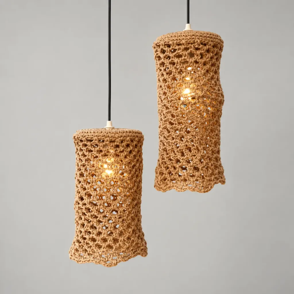 [l00017cj] Net Pendant lampshade