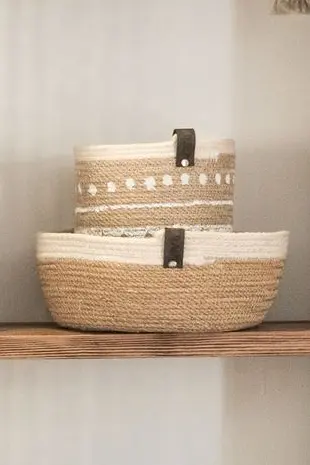 Cotton-Jute Basket