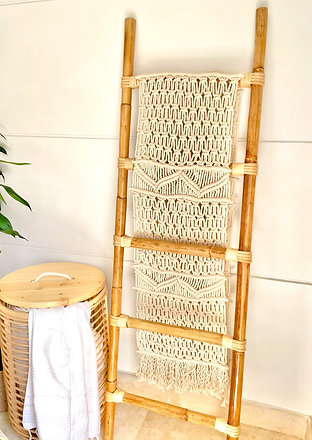Bamboo decoration ladder