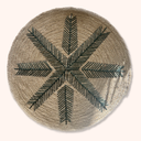 Palm leaves wall-plate