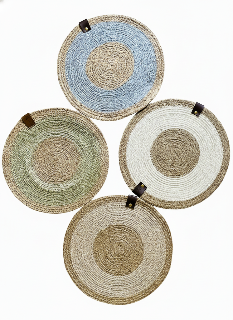 [ha0006sjfbk6] Dining Placemats (set of 6) (black)