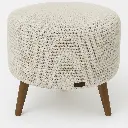Wheat-Spike Ottoman