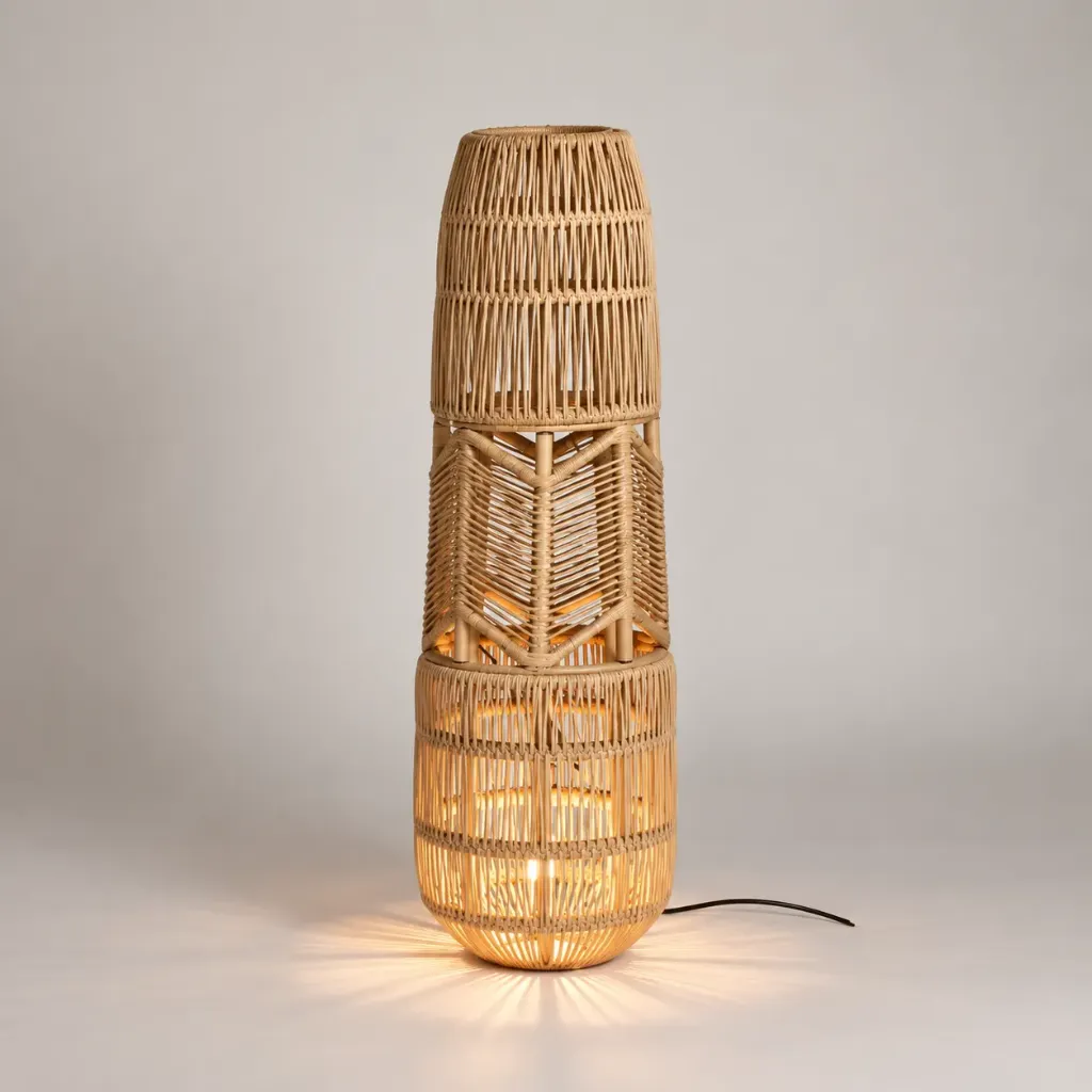 Bamboo Floor-Lamp
