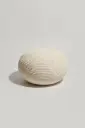 Wheat-Spike Floor Pouf