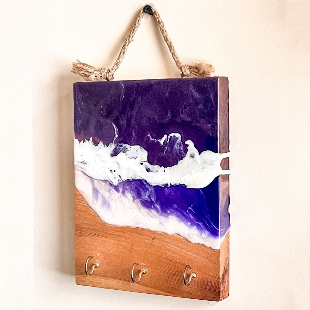 Purple Key Holder