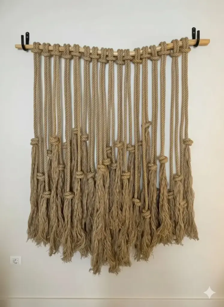 Jute-Ropes Curtain