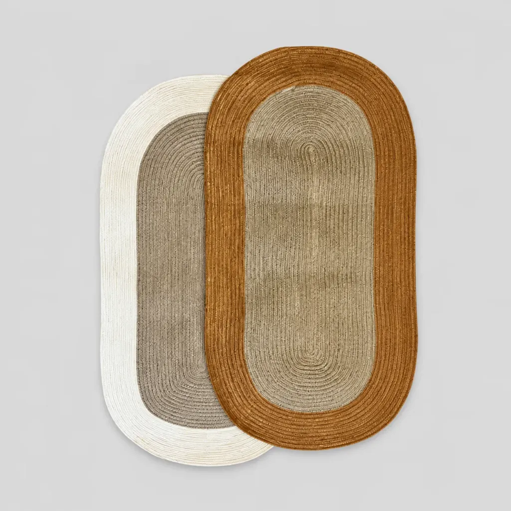 [r000o120] Oval Rug (60x120 cm)