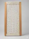 Spiral macrame frame