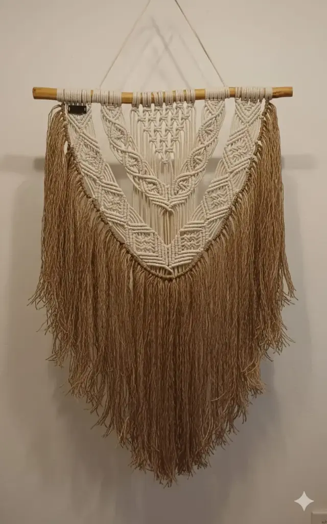[h000mwh01] Macrame Wall-Hanging