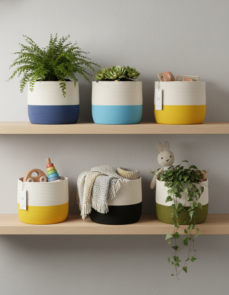 Colored Basket
