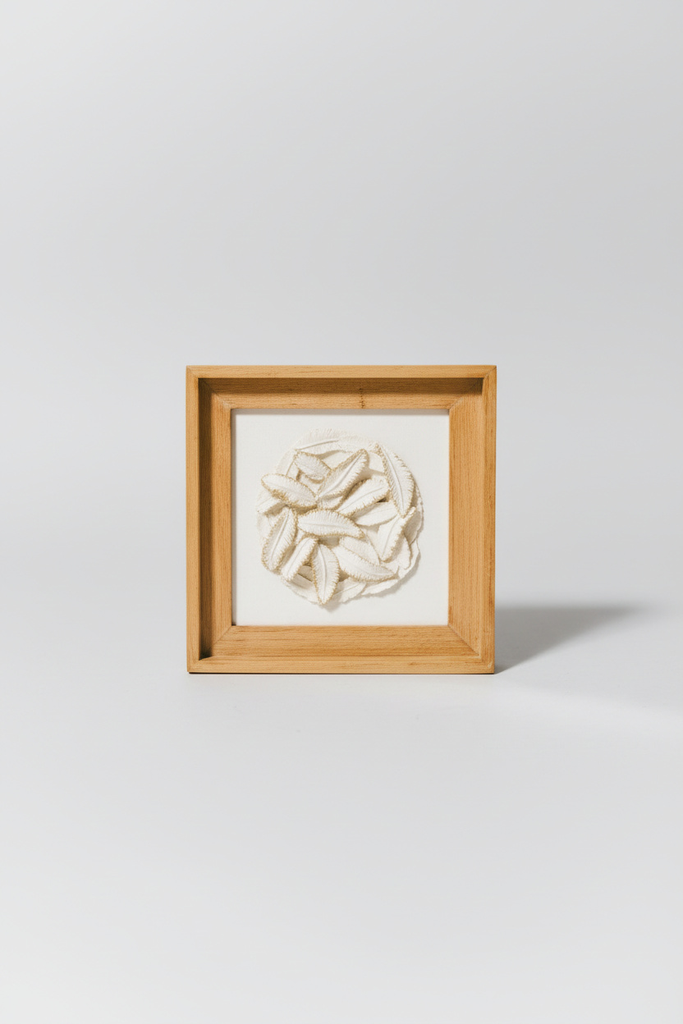 White X Gold Feathers