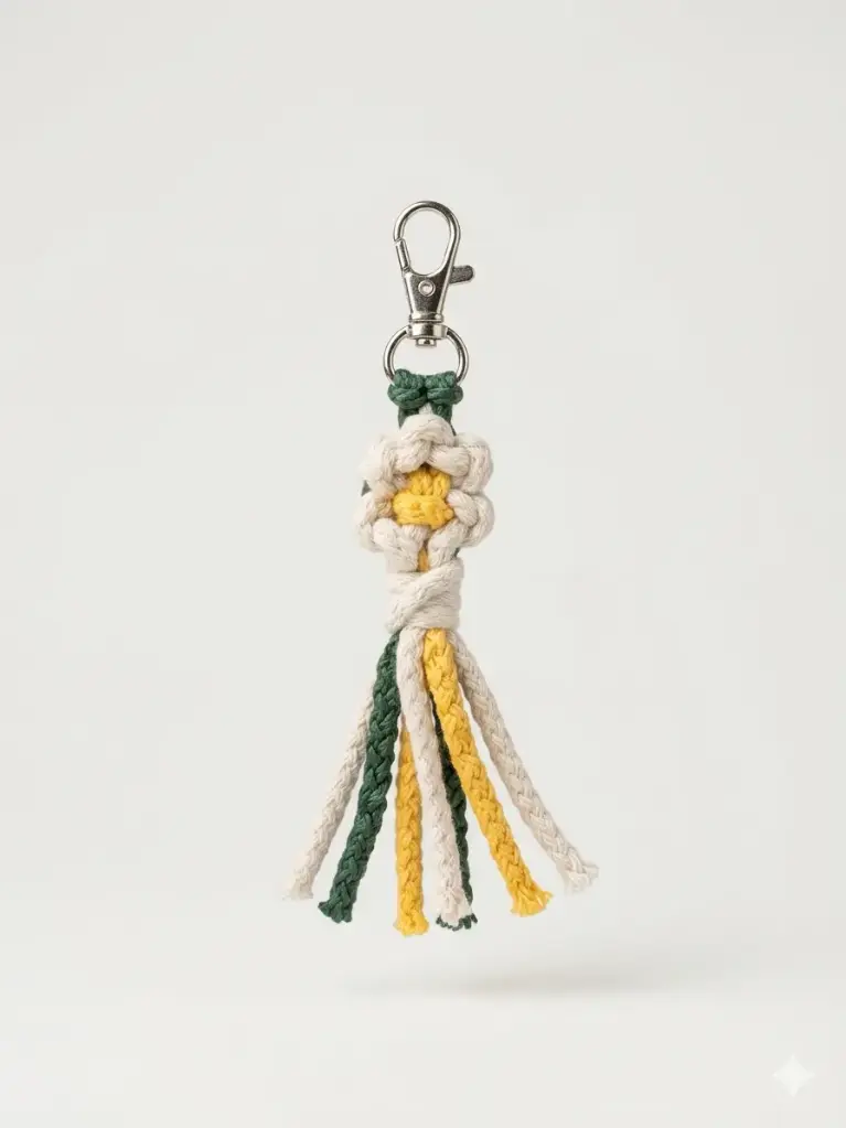 Floral Key Chain