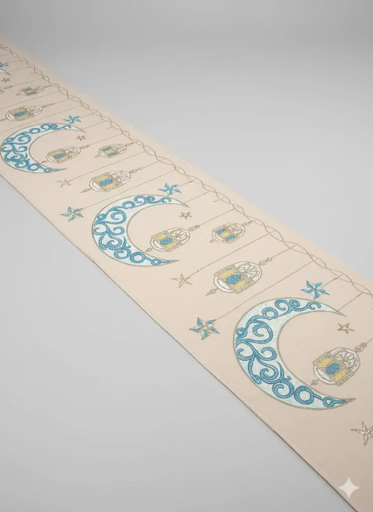 Baby Blue Ramdan Runner