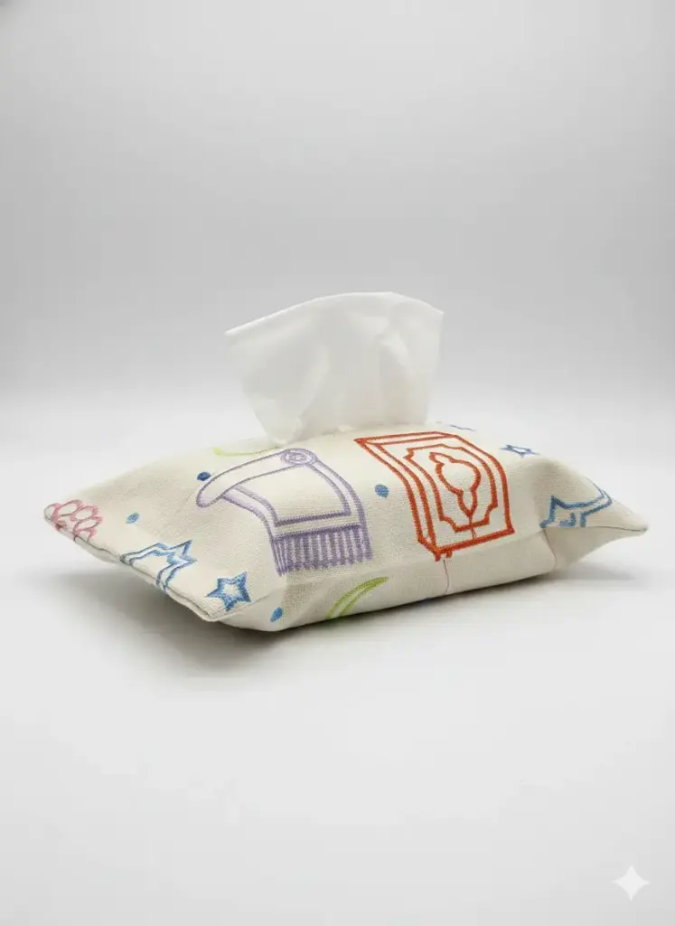 Light Colored Ramdan Tissue cover