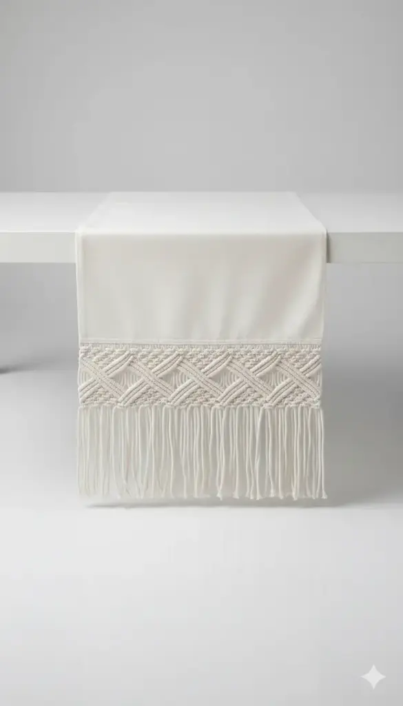 Macrame Table Runner