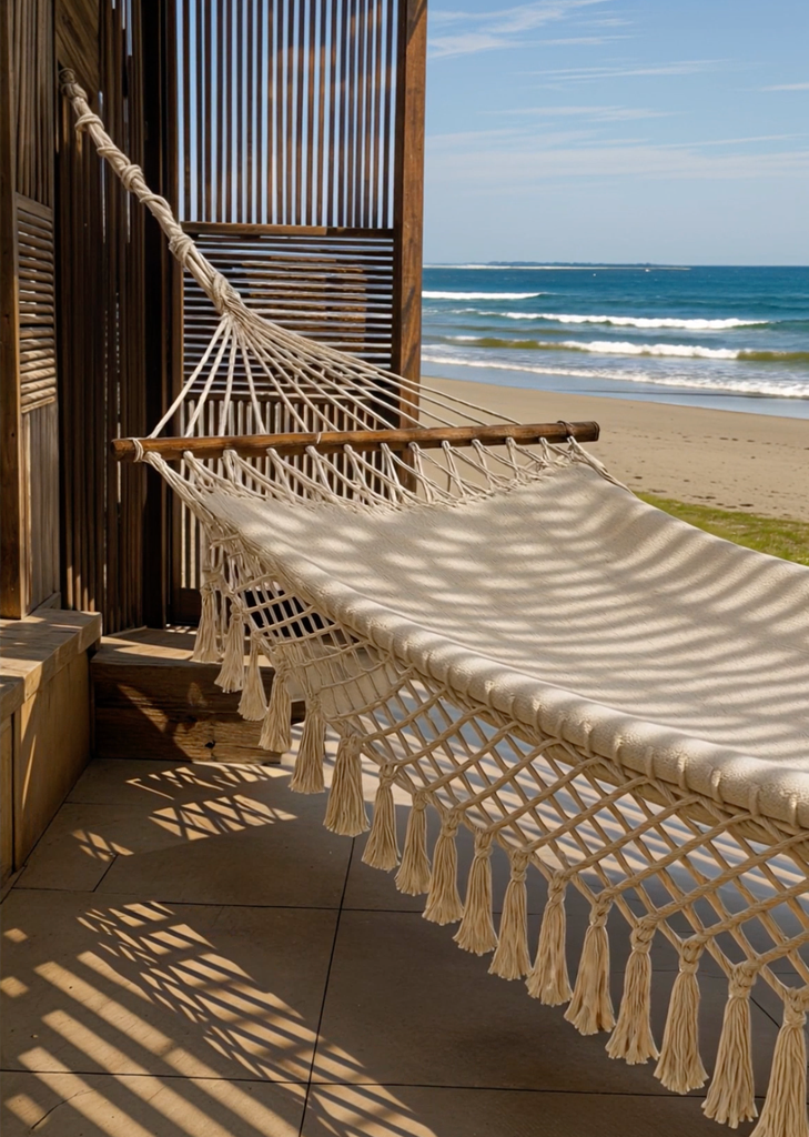 Wavy Hammock (wood sticks)