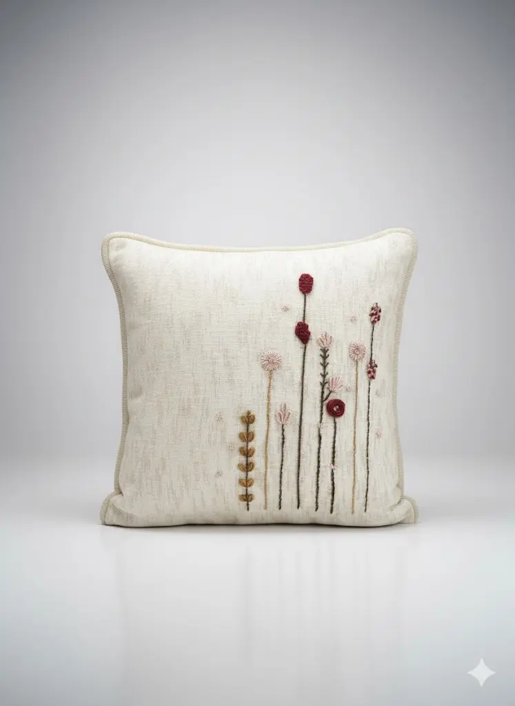 Flowered Retreat Cushion