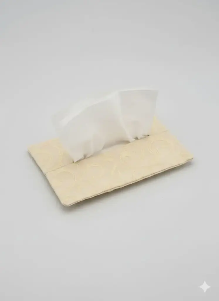 Golden Letters Tissue cover 