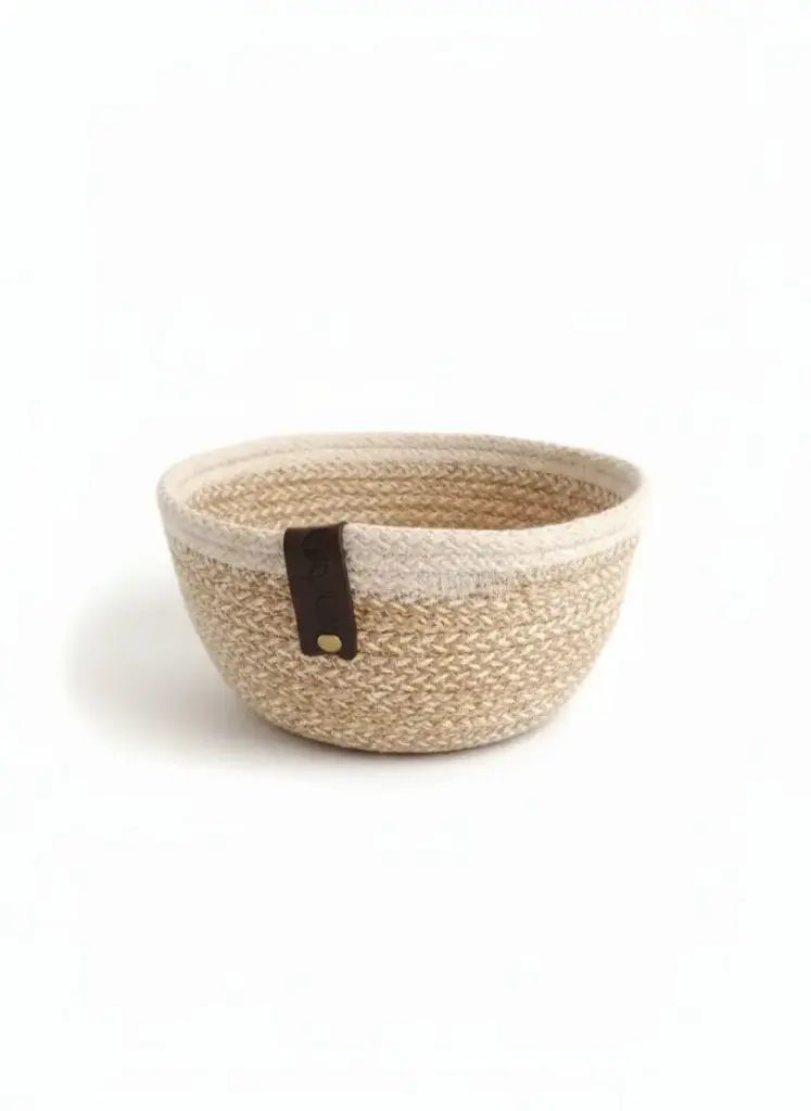 Colored organizer basket