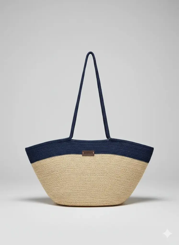Colored-Jute Summer Bag 