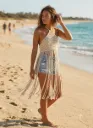 Squares Macrame Top