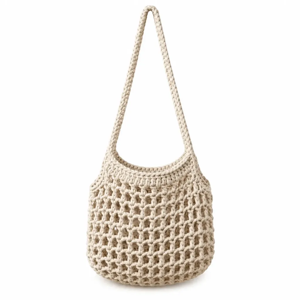 Net Crochet Cross bag 