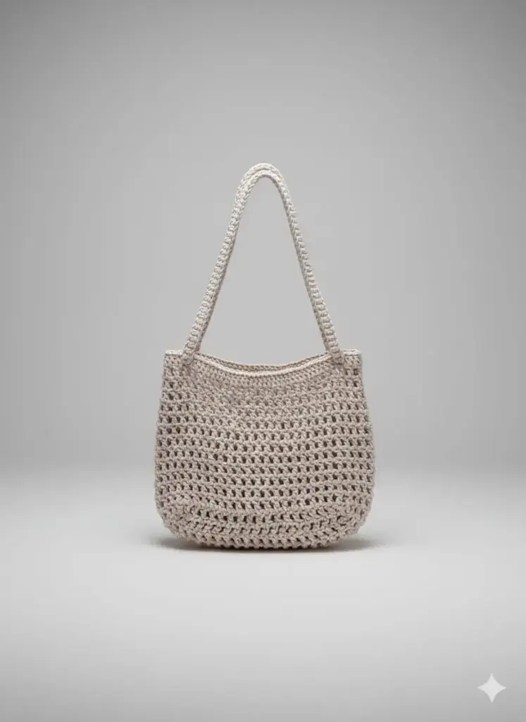 Net Crochet Shoulder Bag 