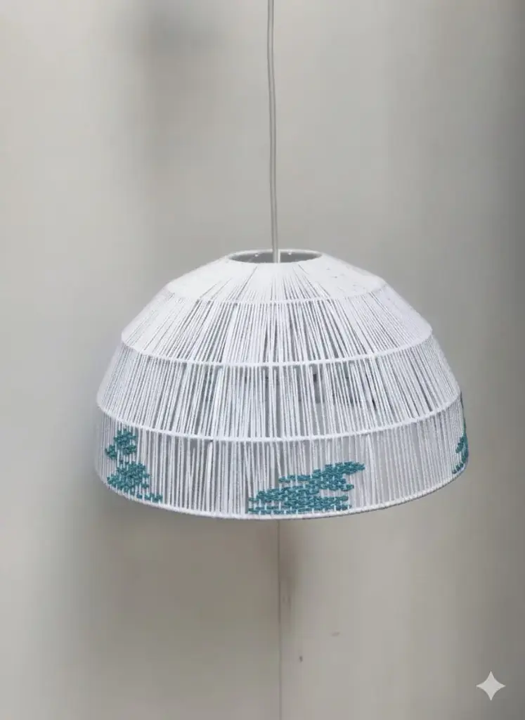 Decorated Chandelier (Half-Sphere)