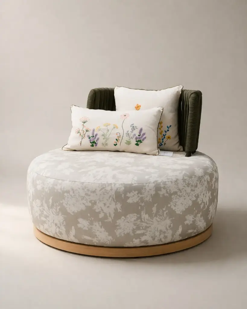 Circular Pouf