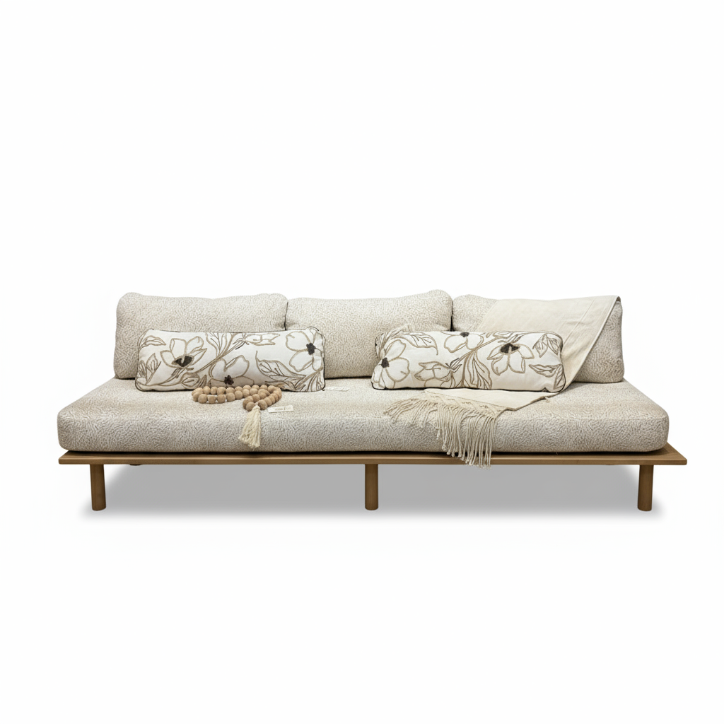 [hf000ids240x90x80] Slate sofa