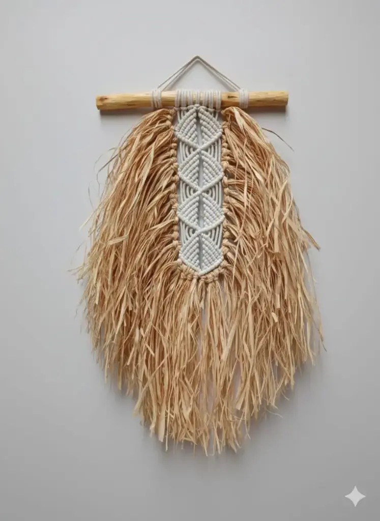 Lined Square Wall Hanging