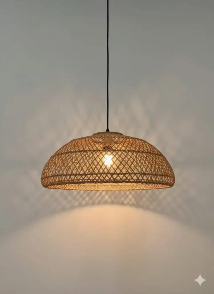 Bamboo Dome Chandelier