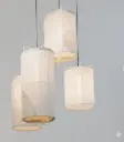 Fabric Cylinder Chandelier