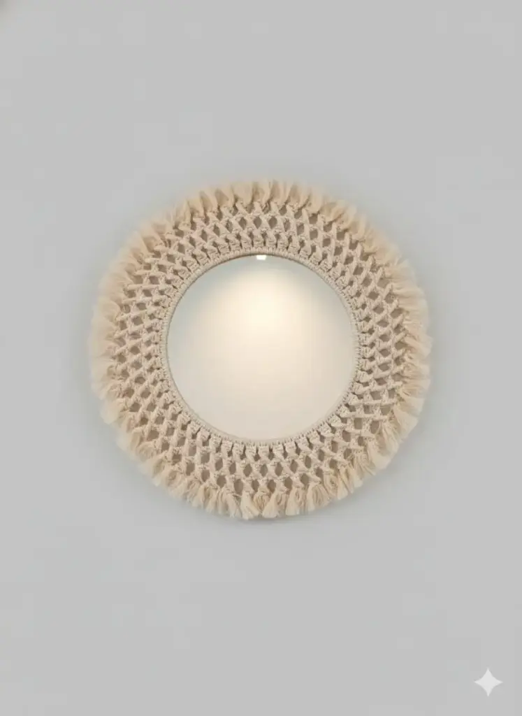 [h000km40] Sunwoven Mirror (cotton)