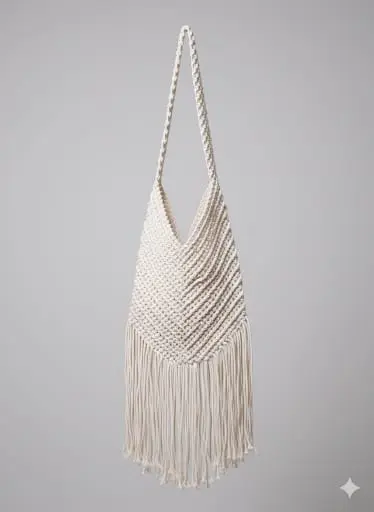 Macrame Tote Bag