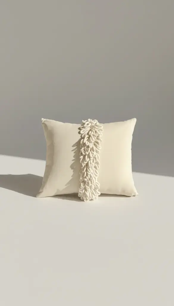 [c0007mc] Curly Cushion (With)