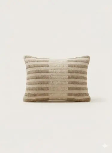 Ivory Horizon Kilim Cushion