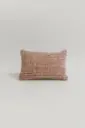 Maroon & White Kilim Cushion