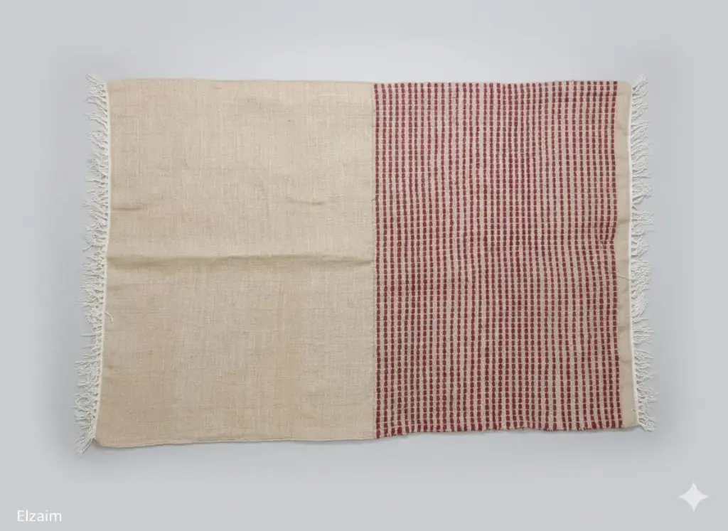 [r000h2k180*245] Half & Half Kilim Rug