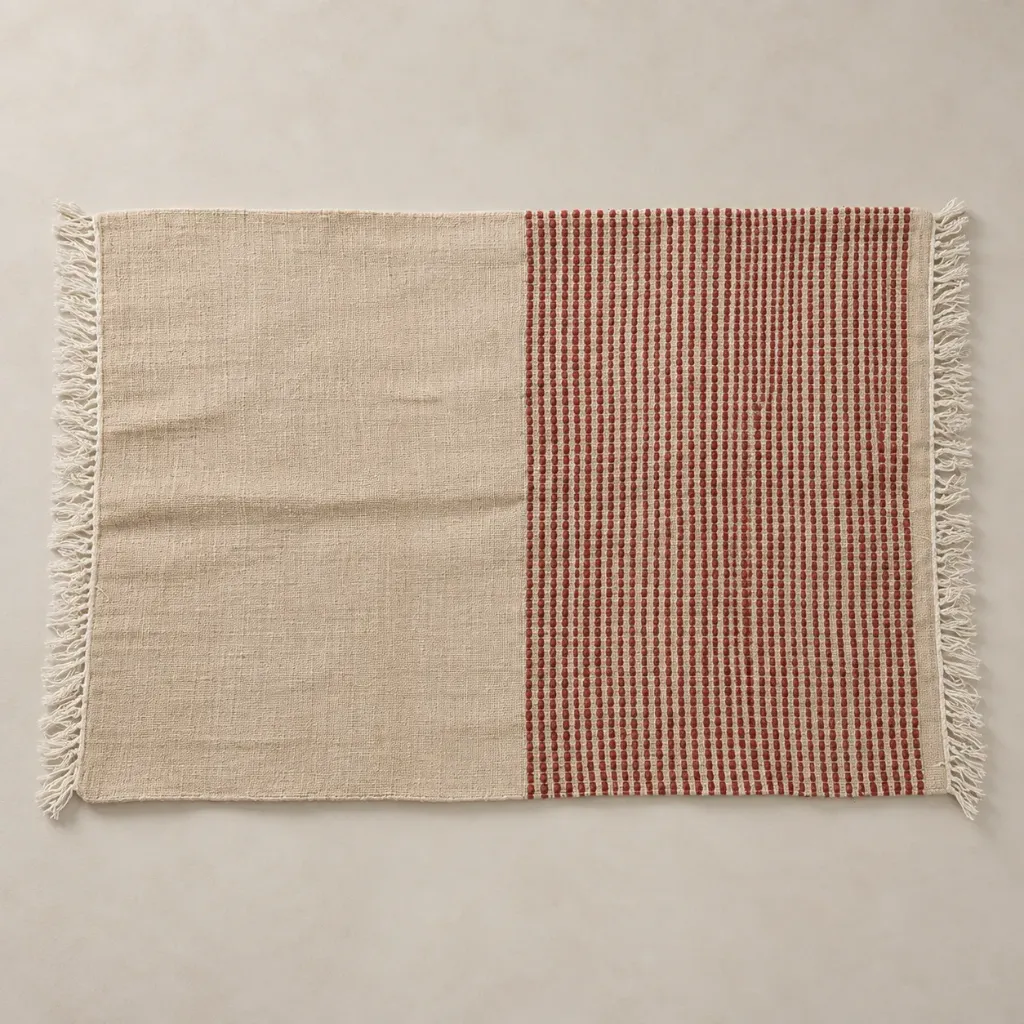 Half & Half Kilim Rug