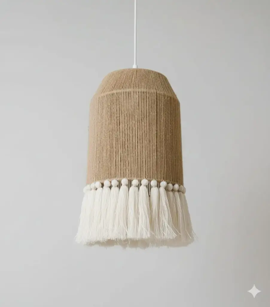 Boho Striped Chandelier (Chamfered)