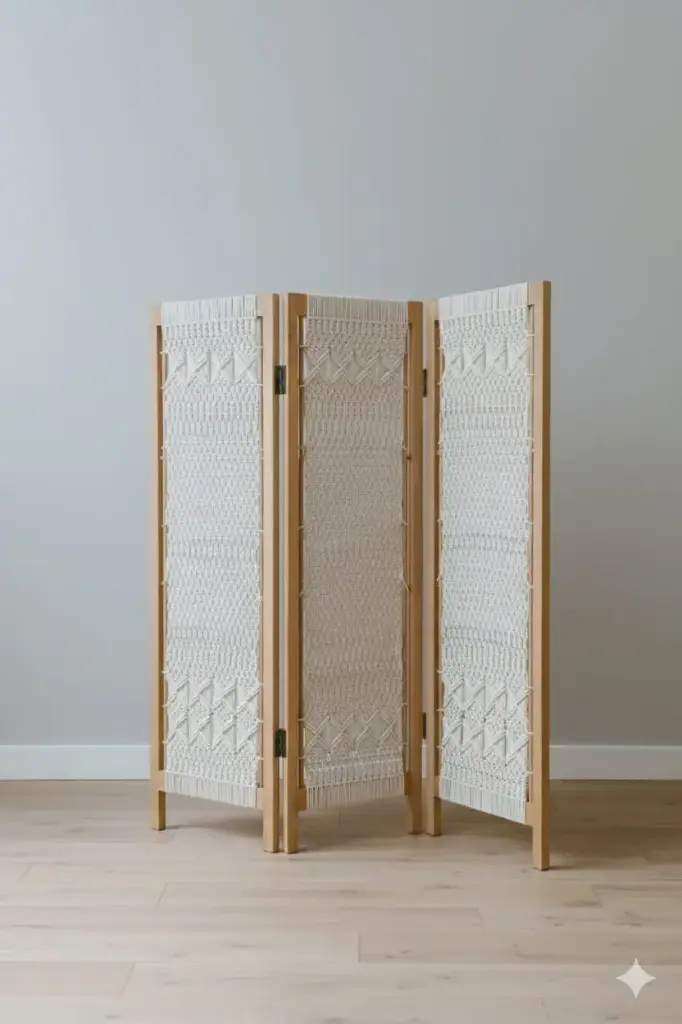 Macrame screen